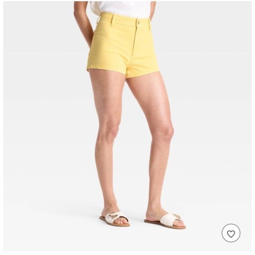 NEW Universal Thread Women's High-Rise Sailor Jean Shorts Size 4